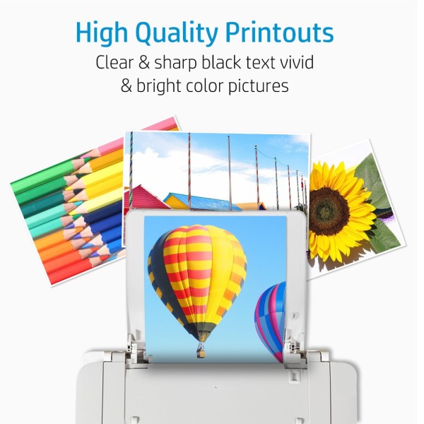 Kogain 302xl Cartucce Stampante d'inchiostro Sostituzione per HP 302 nero e colore, Compatibile per DeskJet 1110 2130 3630 2132 3638 3636 Envy 4520 4525 Officejet 3830 4650 3833 5220(Nero Colore, 2-Pack)
